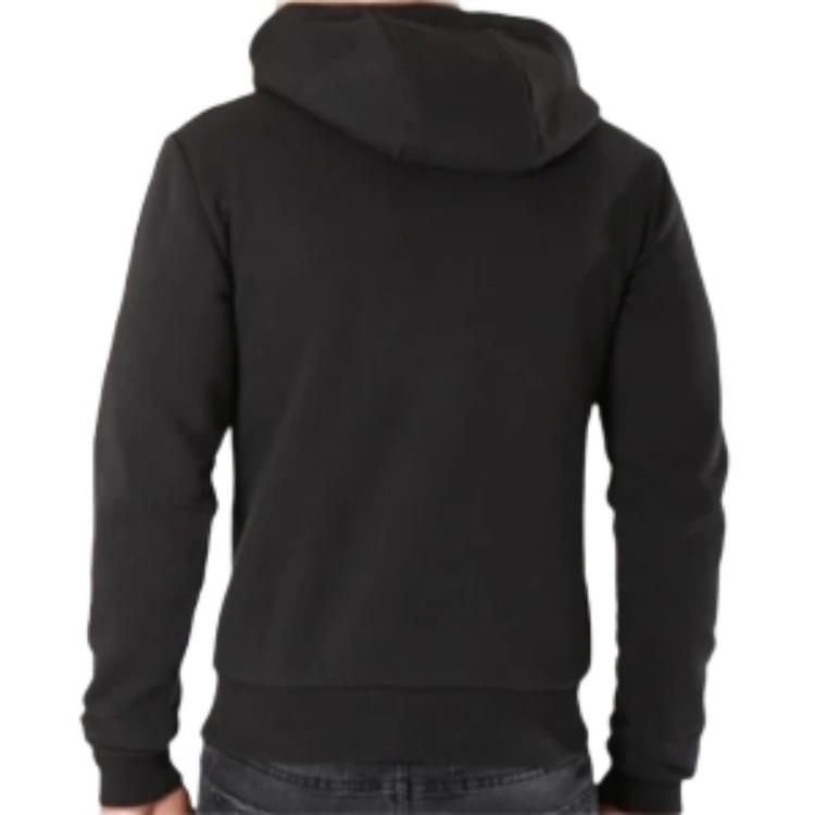 Emporio Armani Hooded Sports Sweatshirt Men Sweatshirts Black 6ZPM44-PJ07Z-1200