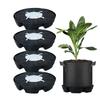 Watering Pots For Indoor Plants Water-Absorbent Automatic Planter Pots Non-Woven Fabric Trays For Succulent Potted Plants