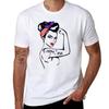 Military Wife Shirt Girl Power Shirt Rosie The Riveter Shirt Tshirt Sports Casual Breathable Tee Tshirt