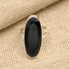 Lovely Black Spinel Gemstone 925 Sterling Silver Handmade Ring Jewlery For Her