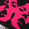 Acrylic Couple Warm Hats Printing Cold Cap Gift Casual Skullies  Men Women