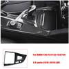 Carbon Fiber Pattern Car Stickers Gear Shift Panel Cover Interior Trim For BMW F30 F31 F32 F36 3 4 Series 2013-2019 LHD
