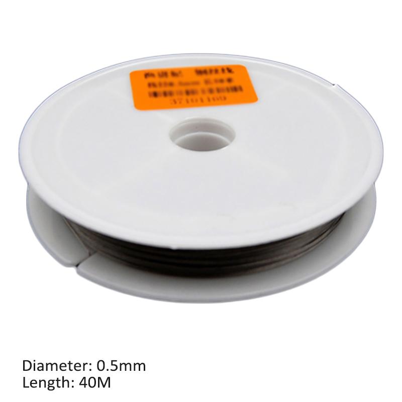 8-50m Strong Sea fishing Lines 7 Strands of Stainless Steel Silk Woven Tension Sea Fishing Line High-strength Anti-bite Wear