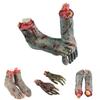 Halloween Requisite Gefälschte Hand Requisiten Filmdreh Requisiten Einzelne Gefälschte Hand Super Süß Exklusiv für den Außenhandel Körper Requisiten