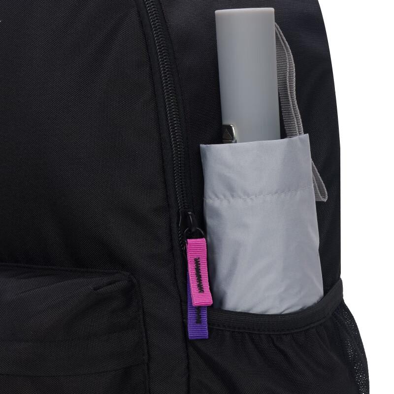 Nike 21L Logo Simple Large Capacity Polyester Backpack Medium Unisex Backpack Black N32533091GS-006