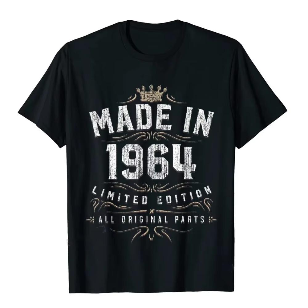 Made In 1964 Shirt Birthday 55 Limited Edition Tshirts Camisas Men Casual Tops T Shirt For Men Dominant Cotton T Shirt