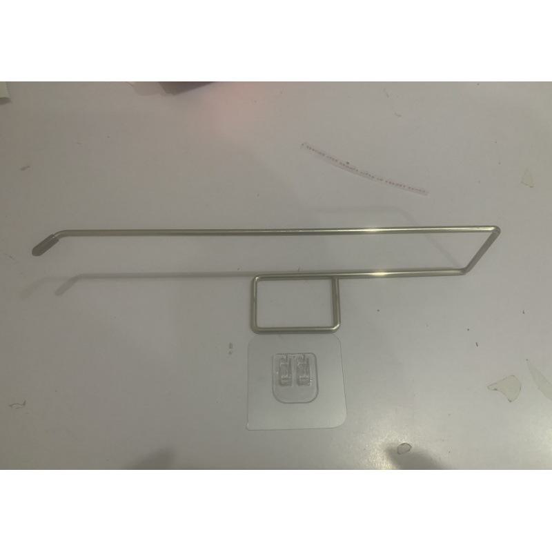 Klutholder i rustfritt stål uten stansefri kjøkken