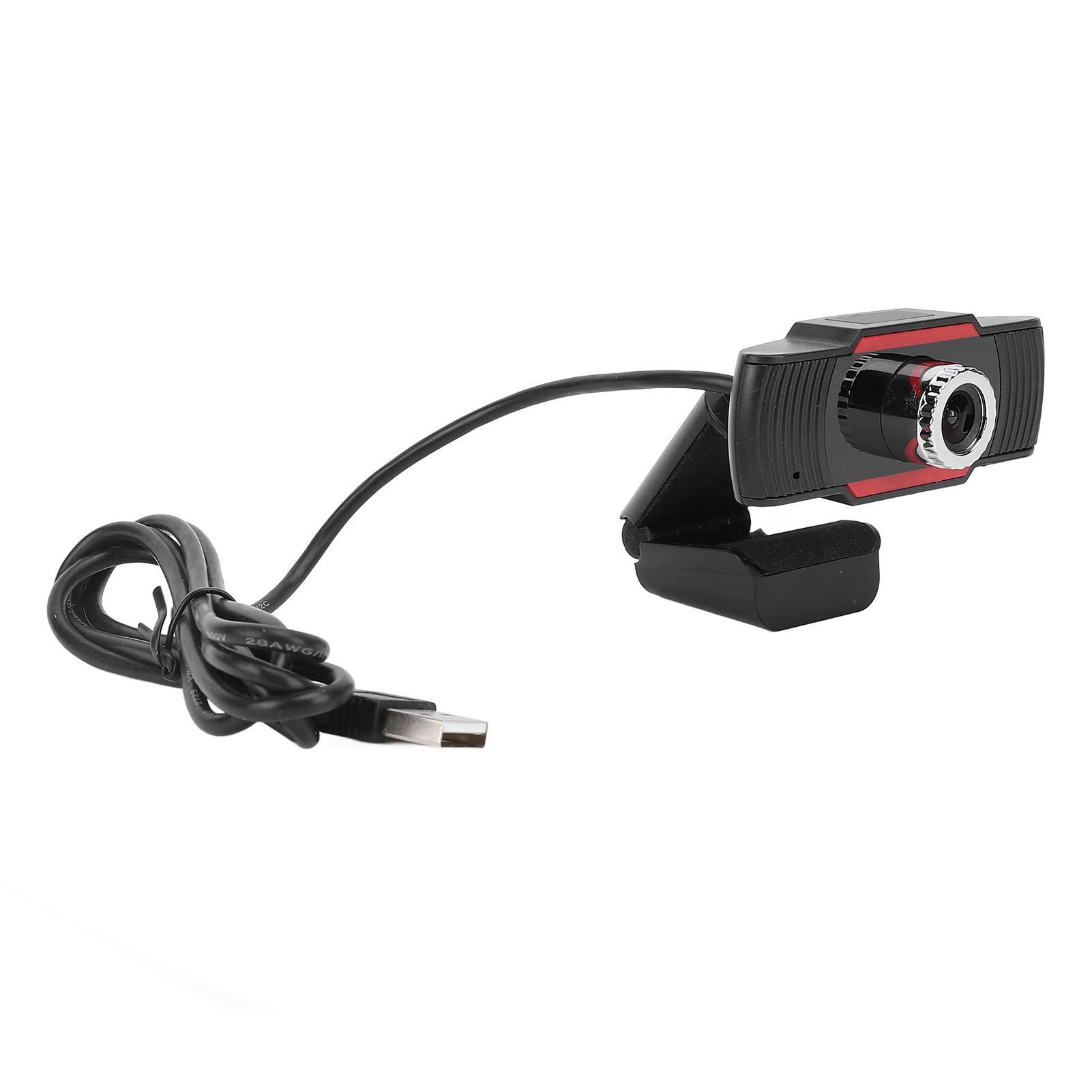 

Веб-камера без драйверів Вбудований мікрофон з шумозаглушенням 1080P 120-градусний ширококутний об єктив Plug