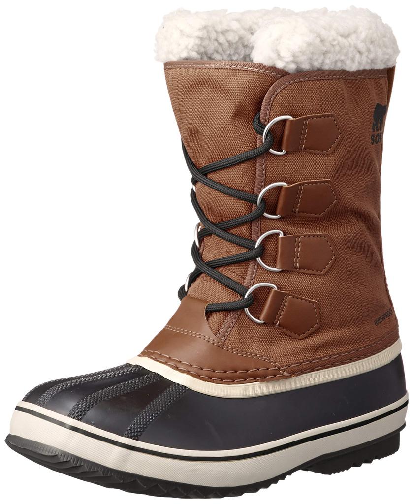 Sorel 1964 Pack Nylon NM3487 Snow Size Brown Men's Boots, 29cm,