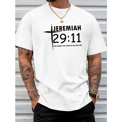 European Sizes New Men's Short-sleeved T-shirt Summer Fashion Trend Top Printed Men's Bottoming Shirt Spring and Summer Round Neck