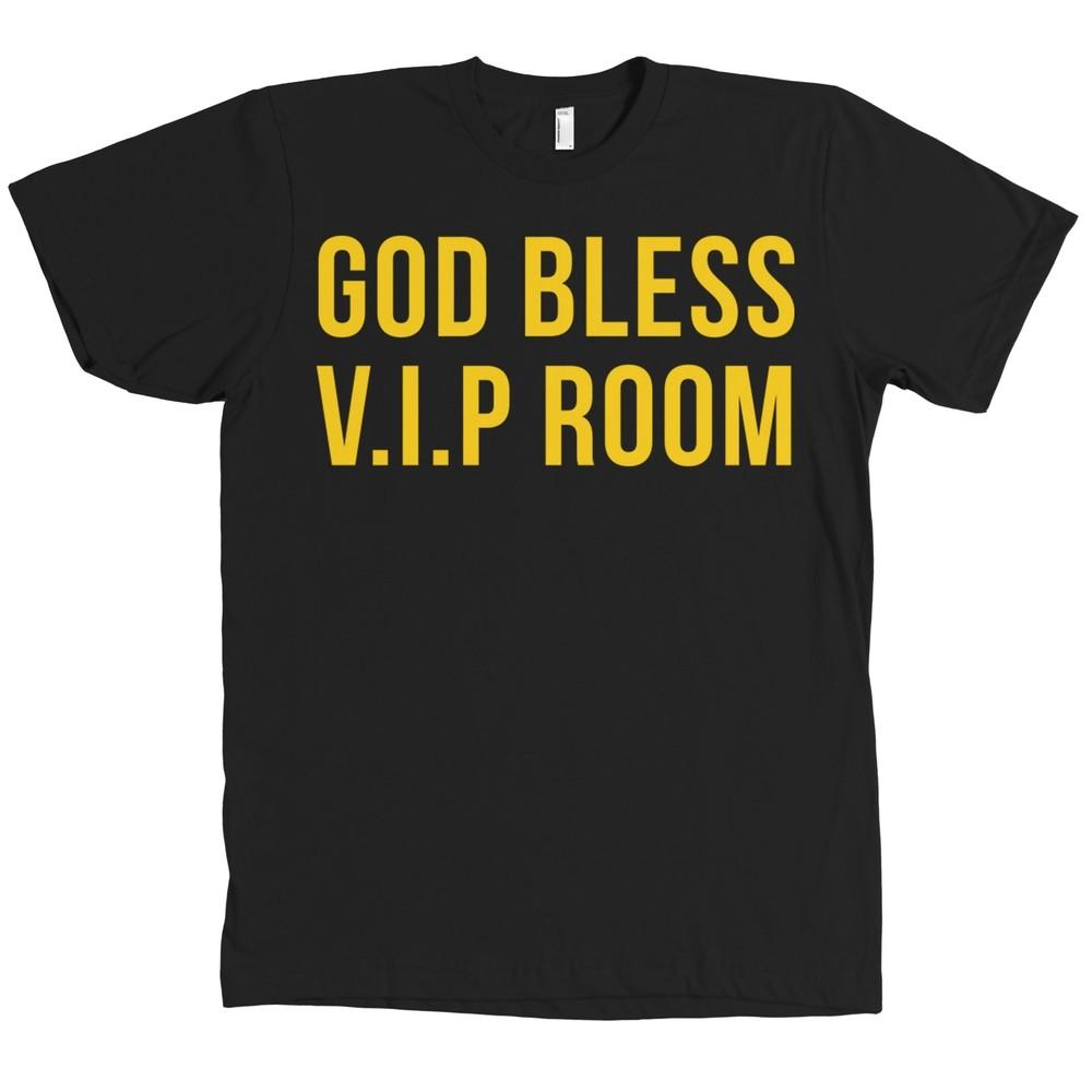 God Bless VIP Room Bella + Canvas V.I.P. Club Tee NEW WITH TAGS Unisex T-Shirt
