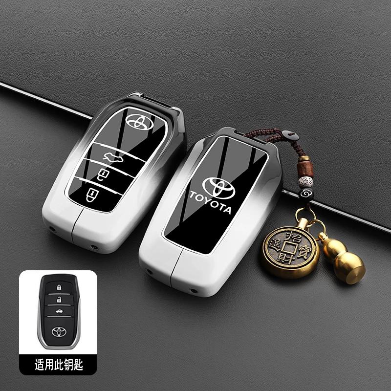 Suitable for Toyota Fenglanda Key Set 24 Hybrid Dual DFHRTEY6 Engine Leading Edition Car Remote Control Protection Package Metal Shell