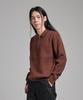 ANALOG MOOD Hazzi Half Zip Collar Knit (Brown)
