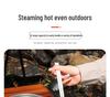 Outdoor Cookware Set DS311: 2-3 Person Portable Picnic Set with 1.1L Teapot and Tableware Accessories