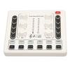 Live Sound Card Multiple Sound Effects Voice Changing Mini Sound Mixer Board for Live Streaming Home KTV