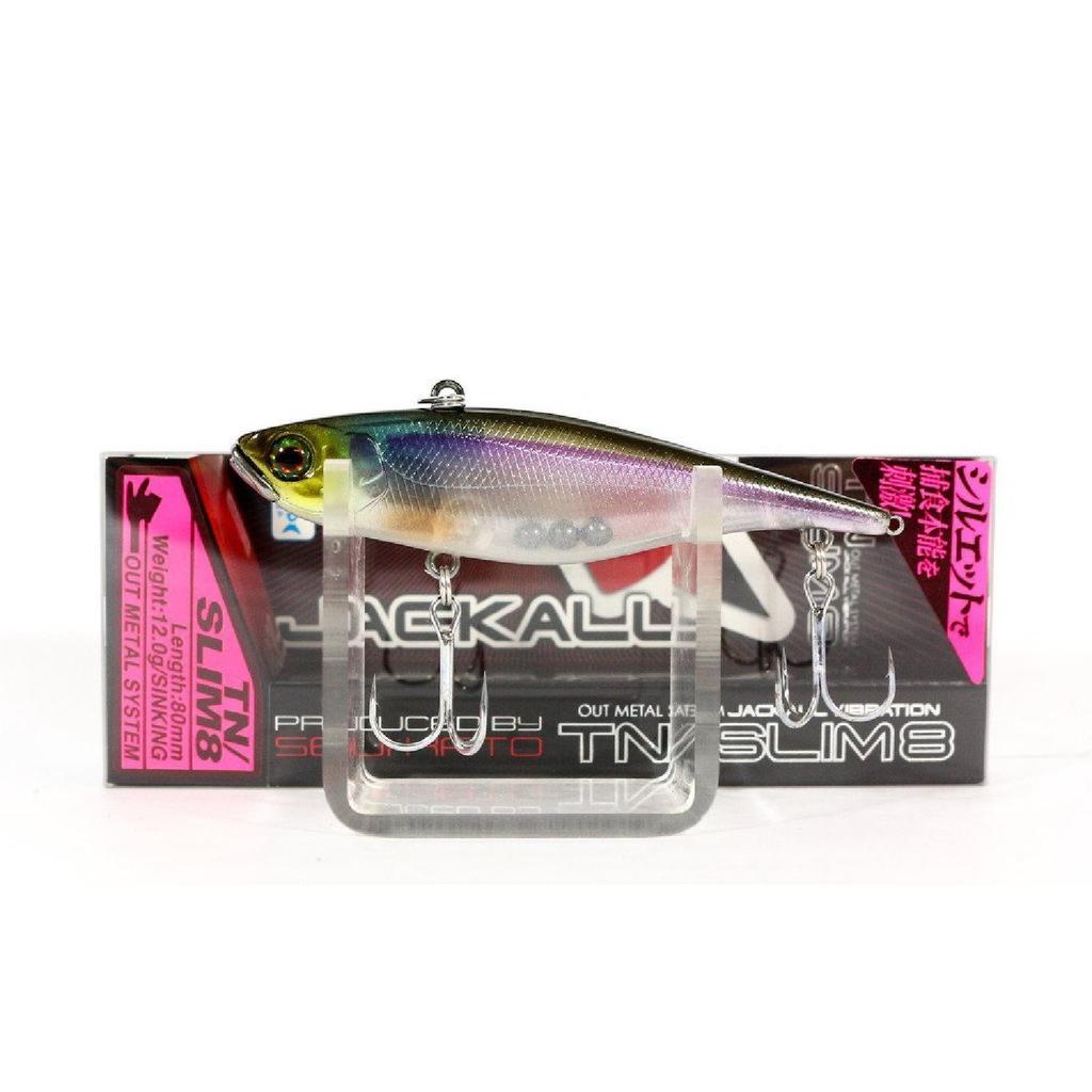 JACKALL Vibration TN Slim 8 80mm 12g Ghost Smelt