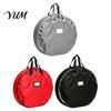 Moisture-proof Seasonal Decor Organizer Large Round Garland Storage Bag, Waterproof Oxford Container with Decoration Accessory Reinforced Handles,