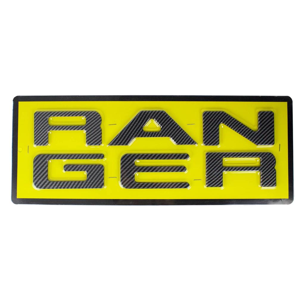 For Ford Ranger T9 2022-2023 Wildtrak, Sport, XLT, XL 3D Tailgate Emblem – ABS Car Accessories, Original Size, 3M Adhesive