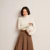 Lekasha Women's Autumn/Winter Striped Cashmere Knit Sweater.