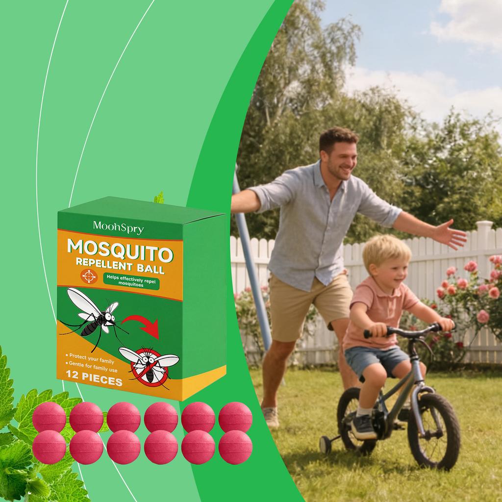 Mosquito-Repellent-Balls Natural Plant Formula for Home Camping Yard Portable Protections