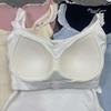High-Quality Dopamine Lace Slim Fit Cotton Camisole with Latex Breast Pad - Sweet, Stylish Inner or Outer Wear for Women