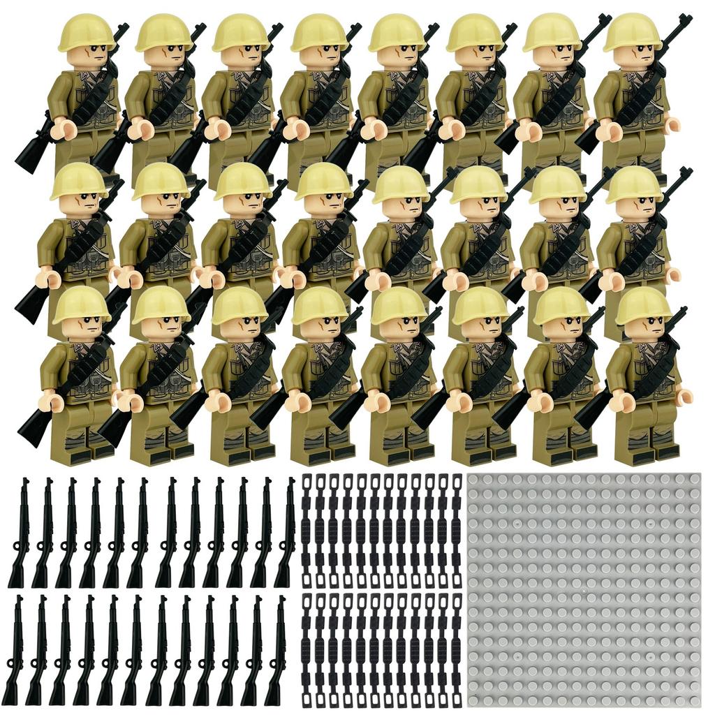 Mattoncini, cavalieri romani, pirati nell'esercito di campo, bambole umanoidi, giocattoli per bambini, regali di compleanno, personaggi dei cartoni animati.