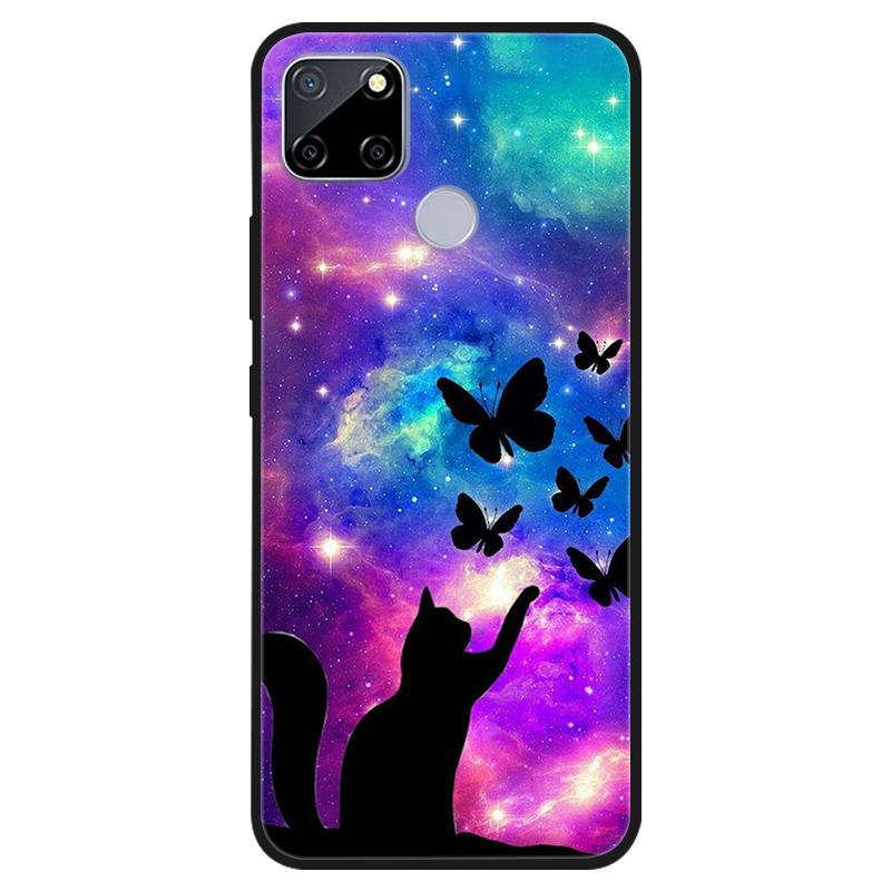 For Realme C25s C25 Case Painted Silicone Soft Phone Cover For Realme C25 C25S C21 C21Y C25Y Phone Case RealmeC25s C 25 s Funda