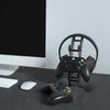 Controller Game Controller Storage Headphone Storage Easy Compatible with SERIES Black Stand, Rack, Stand, Stand, Assembly, Space-Saving,