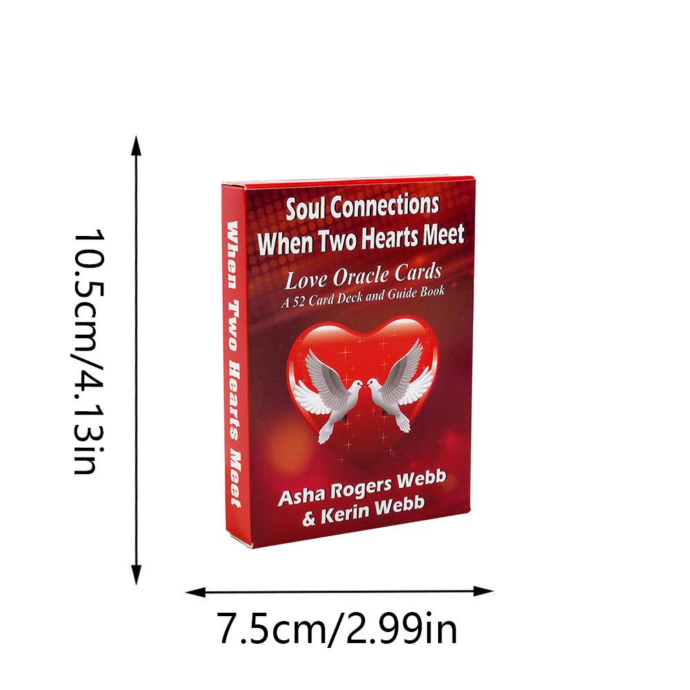 Soul Connections When Two Hearts Meet Love Oracle Cards 52 Fortune Telling Cards