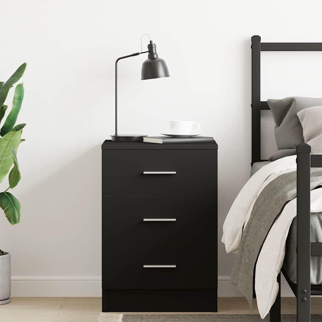 Minimalistisches Schlafzimmer Nachttischset, Mit 3 Schubladen Zur Aufbewahrung, Minimalistischer Schubladenschrank, 38x35x56 Cm