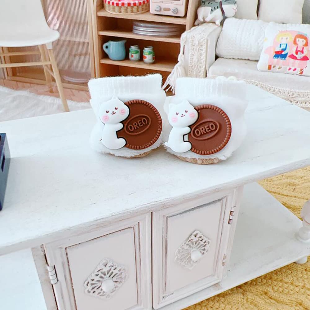 Niannyyhouse Lalka bawełniana 20cm Kurtka dla lalek Spodnie wiszące 3-częściowa Zmienna Szczeniak Sztruksowa lalka zwierzęca Dziecko na pluszowe zabawki Ubrania, Ubrania, + +