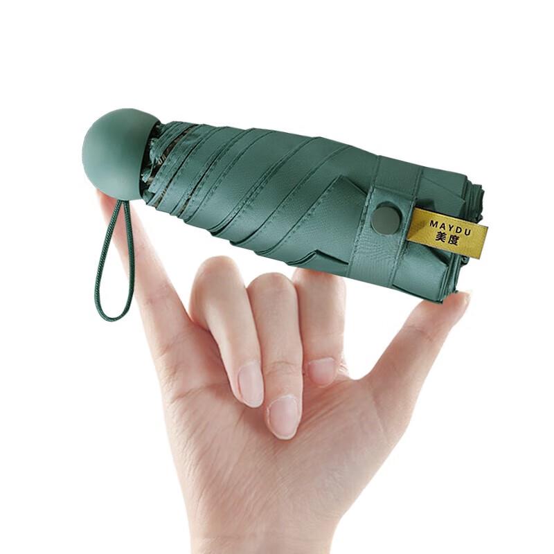 MAYDU Mini Five-Fold Automatic Sun Protection Umbrella