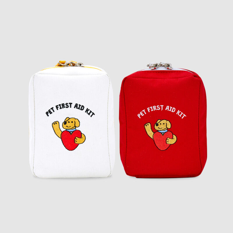 First Aid Kit for Dogs white
