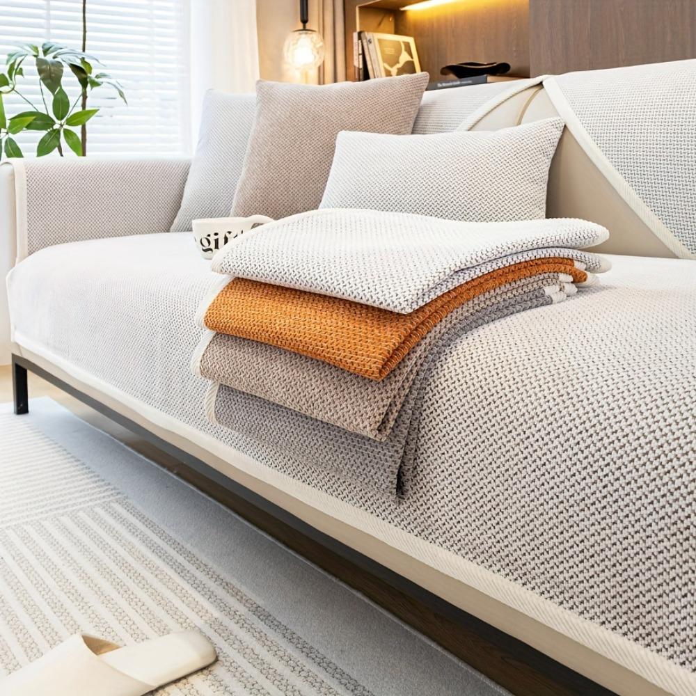1pc Chenille Four Seasons Universal Sofa Cushion Luxury Sofa Cover Full Cover Sofa Cover Fabric Simple and Modern