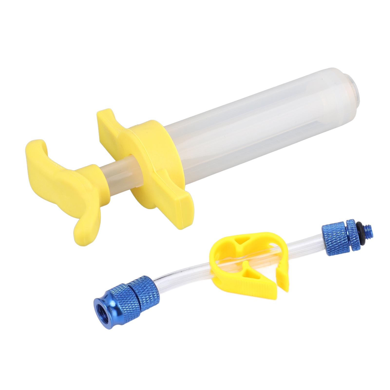 

Sealant Injector Plastic Low Resistance Cycling Tubeless Cycling Syringe Set with Accessories for