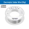 Wear-resistant Rosin Core 6337 Tin Solder Wire, Small Roll, 50g, 0.8mm & 1.0mm, Leaded