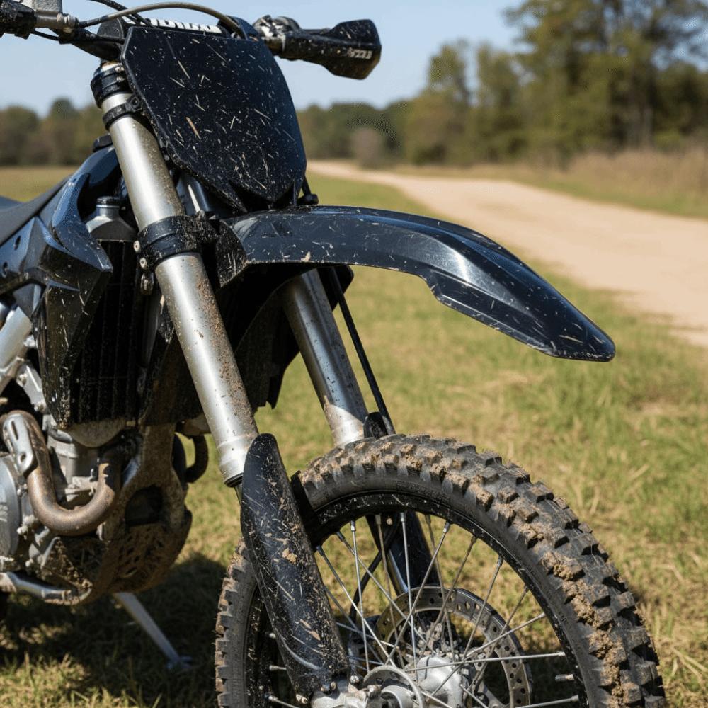 Extended Length Front Fender Plastic Material Motorcycle Fender Electric Bike Fender Universal Fit