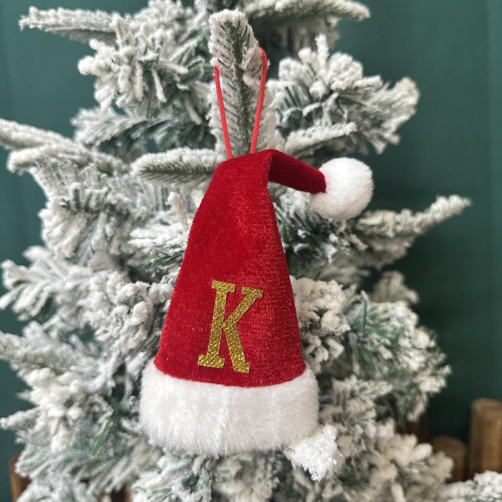 Christmas Decorations: Christmas Hats, Christmas Lollipop Caps, Christmas Hat Knife And Fork Covers, Wine Bottle Caps, Decorative Items