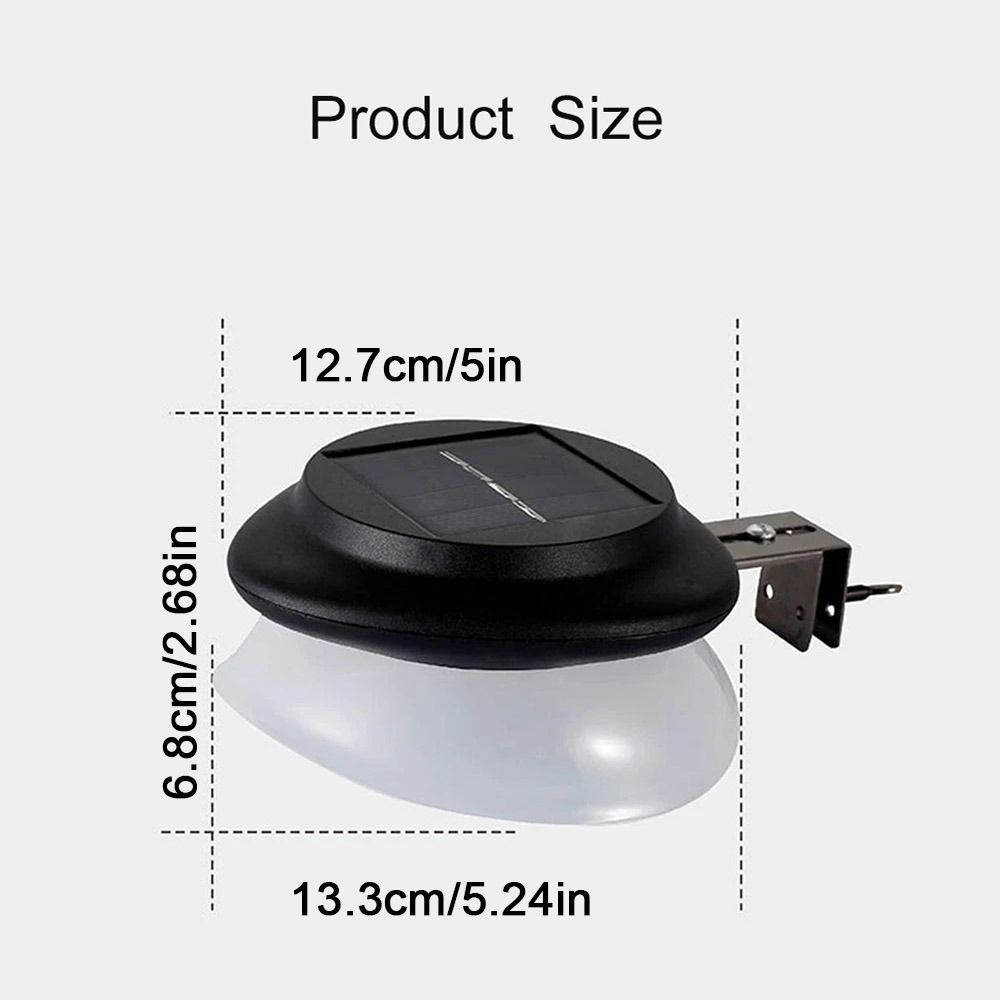 Energy Saving Solar Fence Lights Super Bright LED Wall Light  Stairs Corridor Lighting