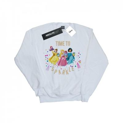 Womens/Ladies Princess Time To Sparkle Sweatshirt