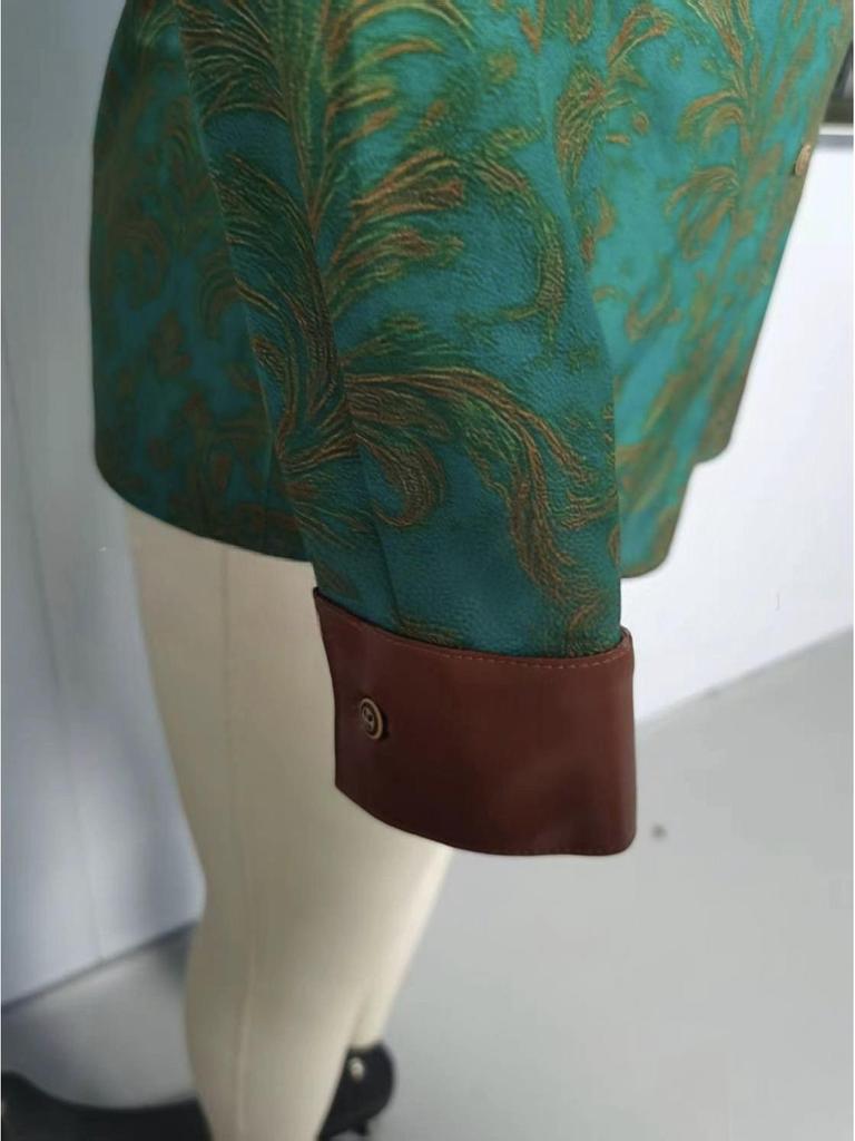 2025 Trendy Patchwork Women's Shirt