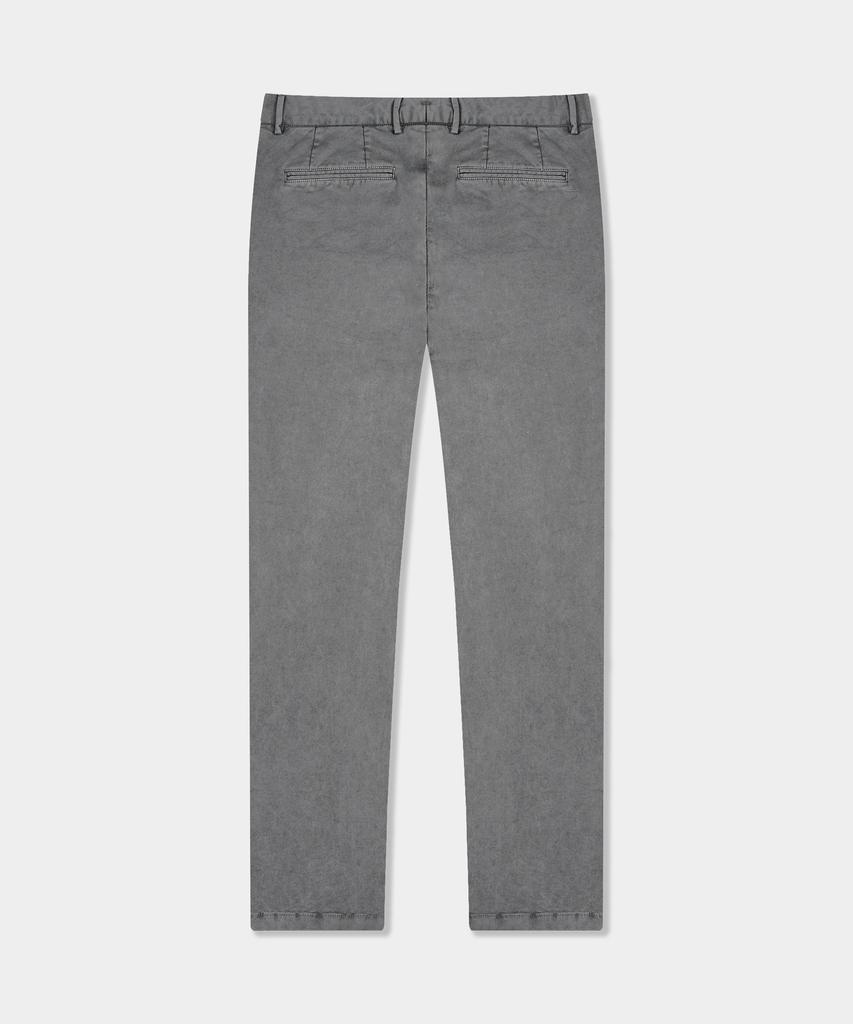 BIRBANTE Sondrio Garment-Dyed Chino Pants Setup - Gray