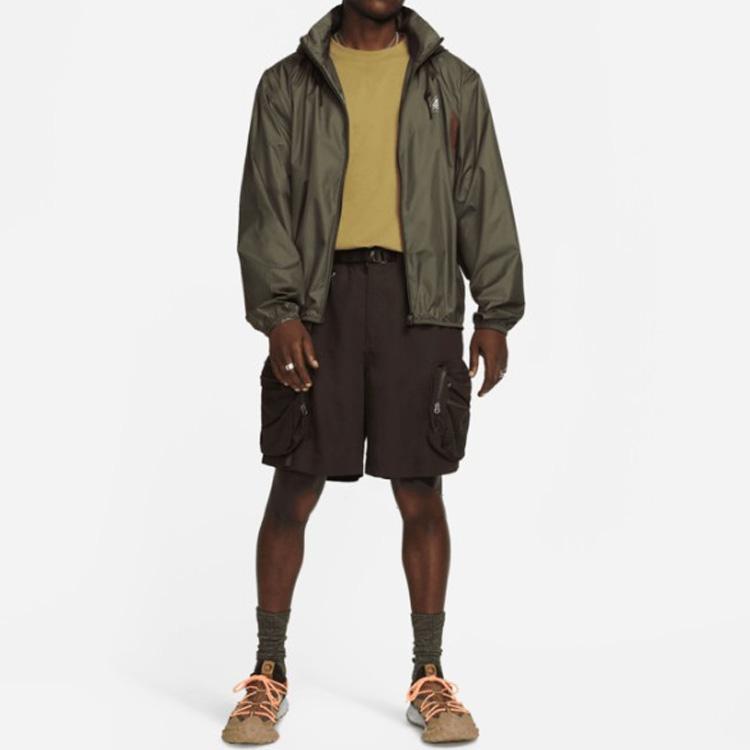 Nike ACG Oregon Series Reissue Micro Shell Jacket (Asia Sizing) Cargo Khaki/Earth Men Streetwear DV9218-325
