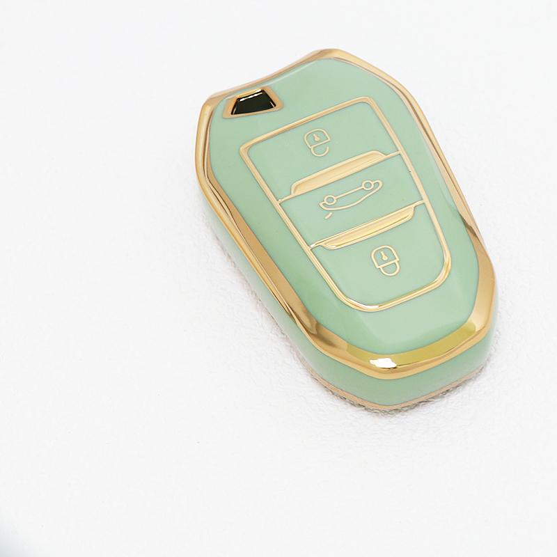 TPU Shell Keyless for Peugeot 308 508 2008 407 5008 301 207 208 3008 206 for Citroen C3 C4 C5 Berlingo Remote Car Key Case Cover