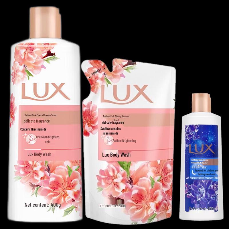 

LUX Luminous Pink Cherry Blossom Scent Shower Gel