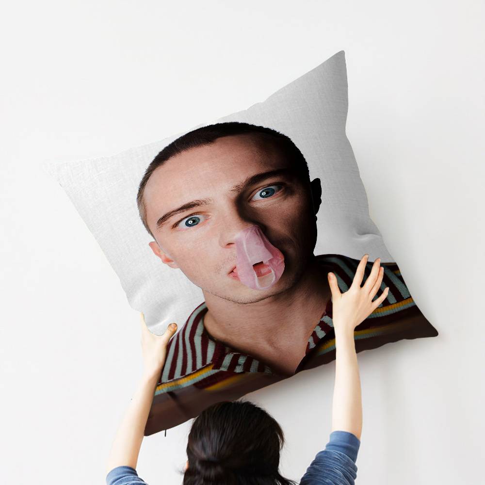 Actor DDrews Starkey Cushion Cover Car Throw Pillow Case For Sofa Car Christmas Gift xcm xcm