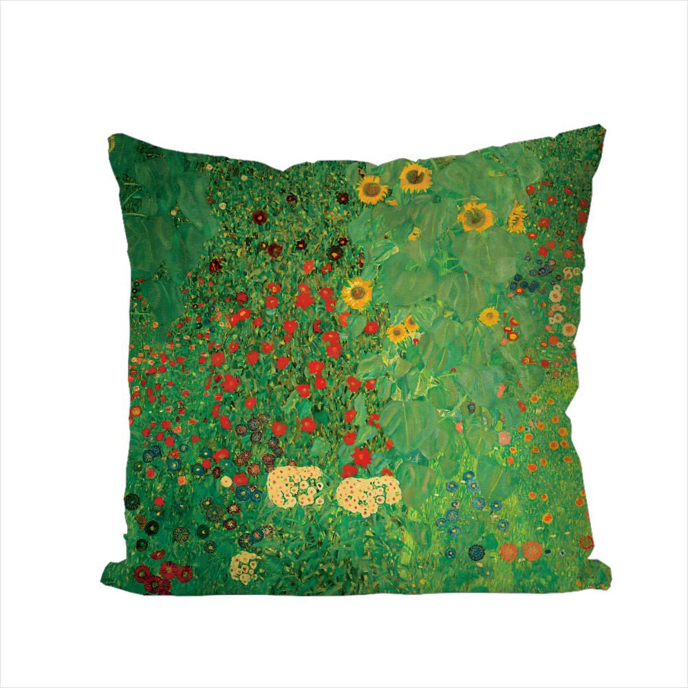 

Gustav Klimt Art Pillow Case For Car Sofa Decorative Home Doublesided Print Plush Square Throw Pillow Cushion Cover 30x30cm