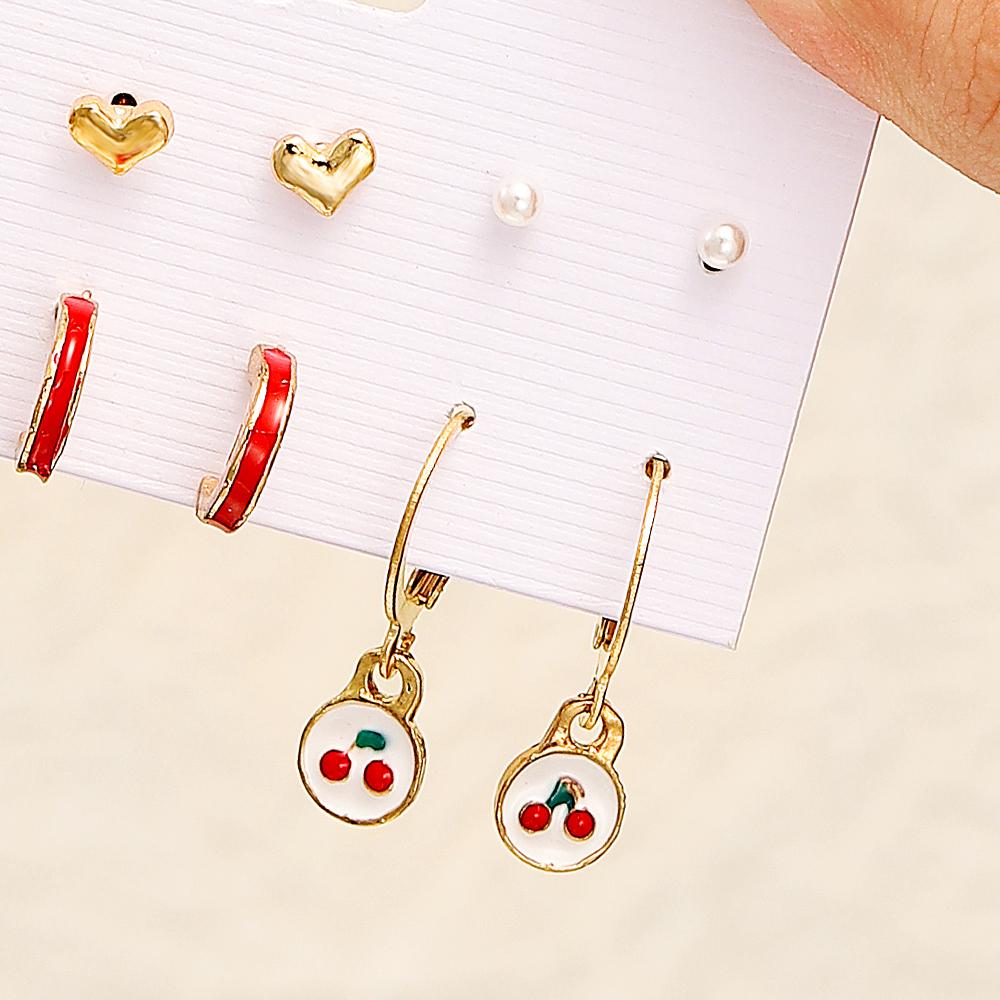 12pcs Simple Set Multiple Styles Earrings, Women's Fall And Winter Daily Match, Attend A Party Vacation Dating Gift, Perfect Gif