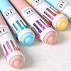 3Pcs Cartoon Multicolored Pen 10-Color-in-1 Writing Pens Retractable Colored Ballpoint Pen for Color Coding Note Taking