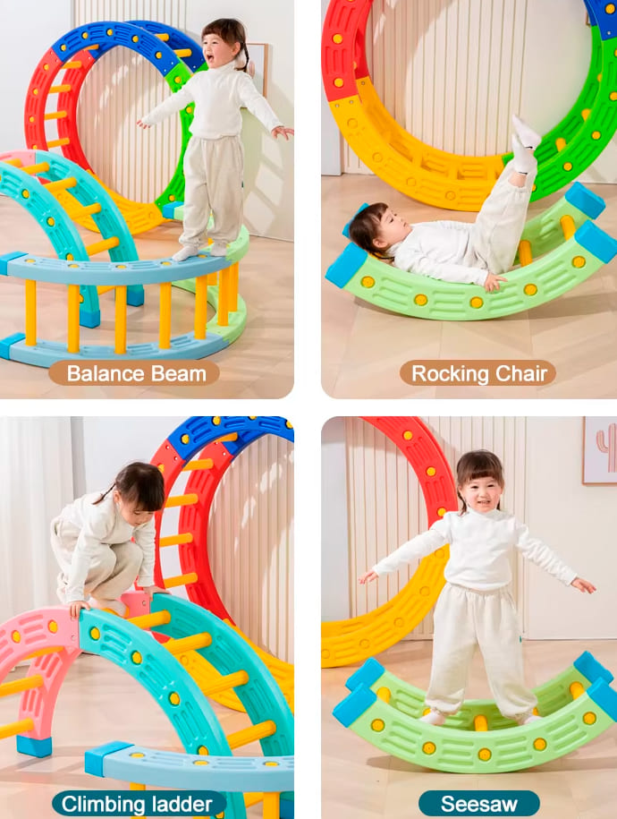 Exercise Wheel Circle - Pastel